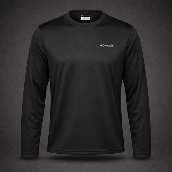Columbia Other - Columbia Omni-Wick Long Sleeve Shirt Mens XXL 2XT Black Performance Athletic Tee